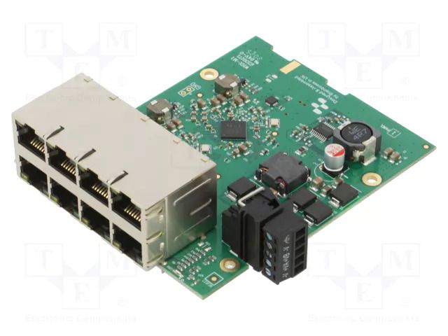 Switch Ethernet; unmanaged; Number of ports: 8; 5÷30VDC; RJ45; SW BRAINBOXES SW-118