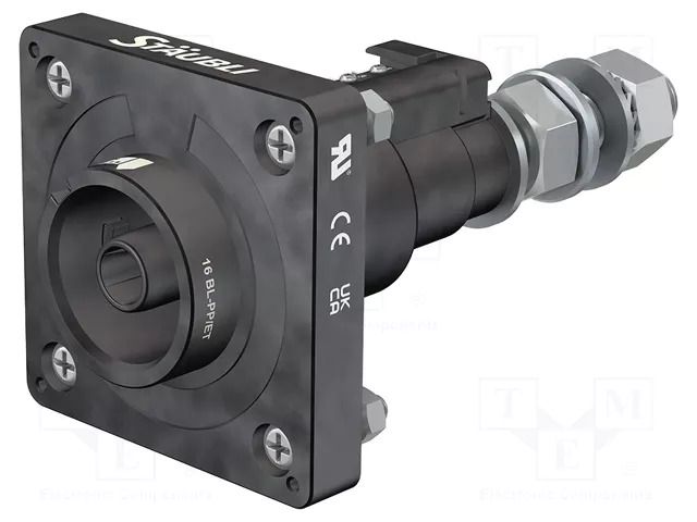 Connector: AC supply; screw; male; 16BL; 630A; 1kVAC; PIN: 1; PA STÄUBLI 14.0066C3