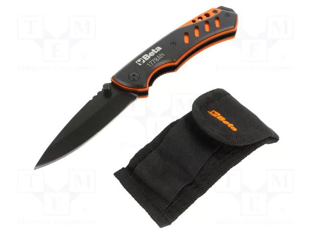 Knife; Material: stainless steel; folding BETA BE1778AN