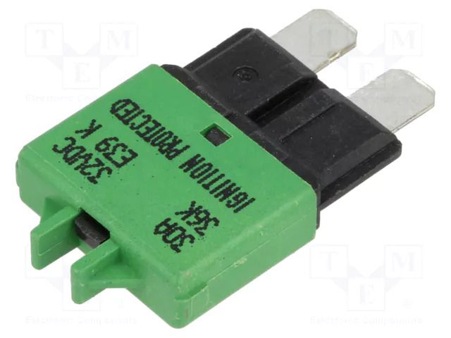 Fuse: resettable; 30A; 32VDC; automotive; 20.05mm; MAXI GLOSO E39-30K-2-01