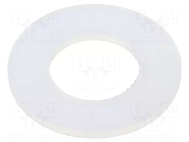 Washer; round; D=16mm; h=1mm; polyamide; natural ESSENTRA ESS-10067574