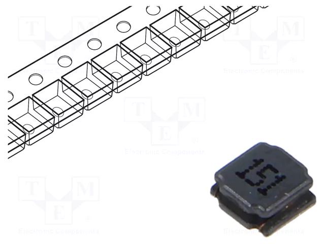 Inductor: wire; SMD; 150uH; Ioper: 220mA; 2.5Ω; ±20%; 4x4x1.8mm JANTEK JNR4018-151M-M