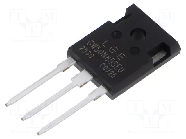 Transistor: IGBT; 650V; 50A; 166W; TO247 LUGUANG ELECTRONIC LGEGW50N65SEU