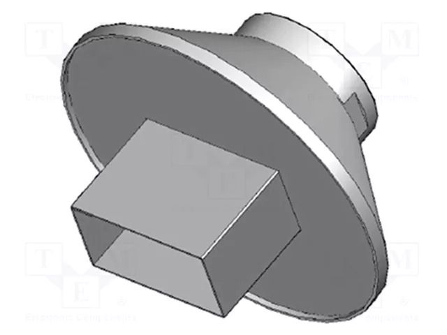 Nozzle: hot air; for hot air station; 18.2x8.5mm METCAL HN-B1809