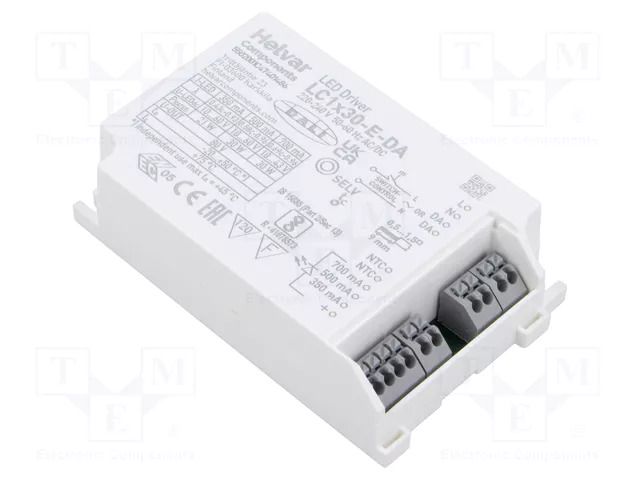 Power supply: switching; LED; DALI; 30W; 10÷60VDC; 350÷700mA; IP20 HELVAR 5502001