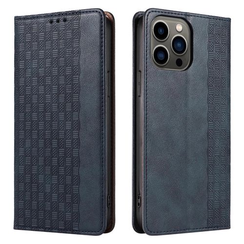 Magnet Strap Case Case for Samsung Galaxy S23 Flip Wallet Mini Lanyard Stand Blue, Hurtel 5907769351624 5907769351624