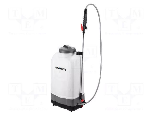 Tool: garden sprayer; battery; garden; 18VDC; max.3bar; Energy+ GRAPHITE 58GE106