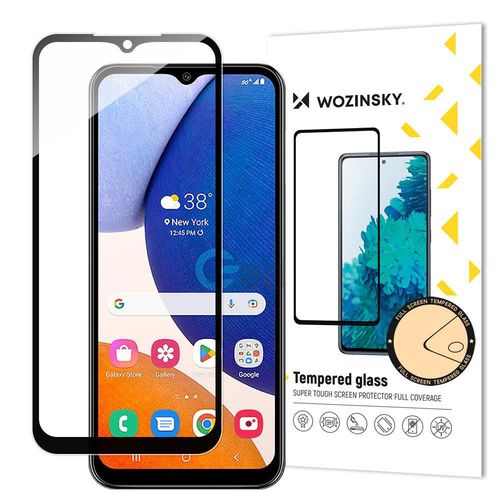 Wozinsky Full Glue Tempered Glass Samsung Galaxy A14 5G / A14 9H Full Screen Tempered Glass With Black Frame, Wozinsky 5907769309274 5907769309274