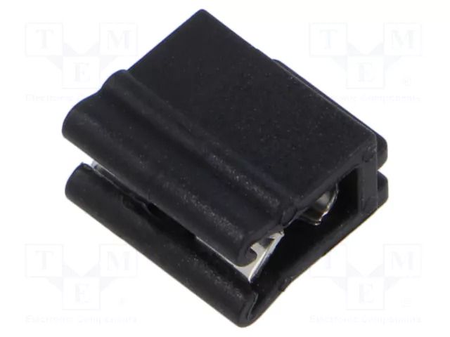 Edge mount holder; 100pcs; UL94V-2; -45÷80°C; 1÷3mm; push-in TIE10 TTEM02