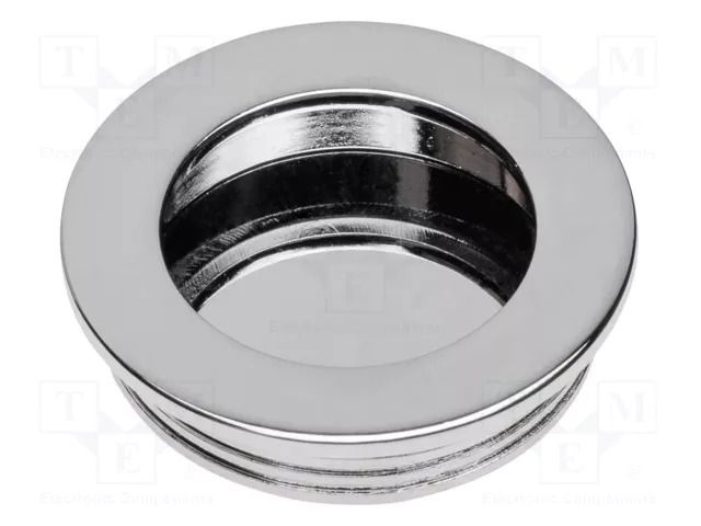 Holder; ZnAL; chromium plated; H: 10mm; B224; Ø: 40.5mm; recessed GTV Poland GTV-UZ-00B224-01