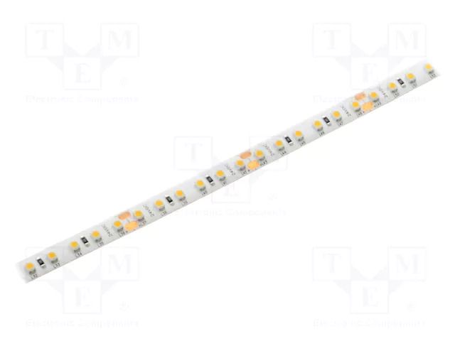 LED tape; white warm; 3528; LED/m: 120; 8.5mm; white PCB; IP65; 120° KGP ELECTRONICS FS096242700R565