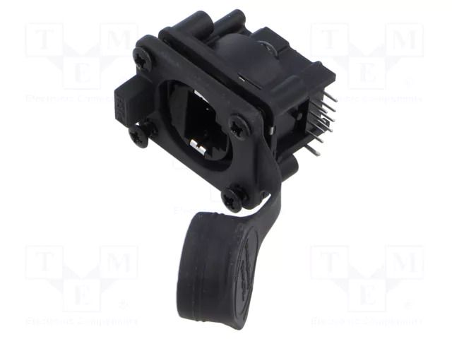 Connector: RJ45; socket; Cat: 5e; 8p8c; THT; 19.8x24mm AMPHENOL RJXS8FP5HP