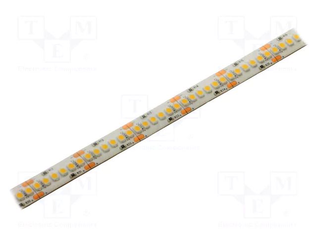 LED tape; white neutral; 3528; LED/m: 240; 10.5mm; white PCB; IP65 KGP ELECTRONICS FS192244000R565