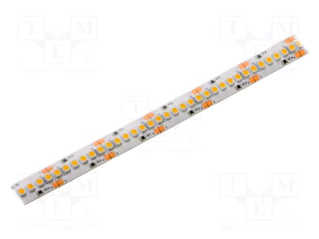 LED tape; white warm; 3528; LED/m: 240; 10.5mm; white PCB; IP65 KGP ELECTRONICS FS192243000R565