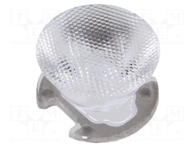 LED lens; Øout: 26mm; 18°; Mounting: glue; H: 14.85mm LEDIL CA11388