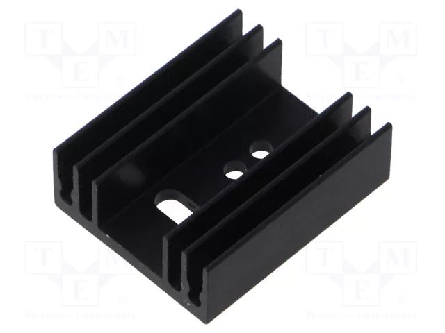 Heatsink: extruded; U; TO220; black; L: 35mm; W: 29mm; H: 12mm; screw Same Sky HSE-B20350-NP
