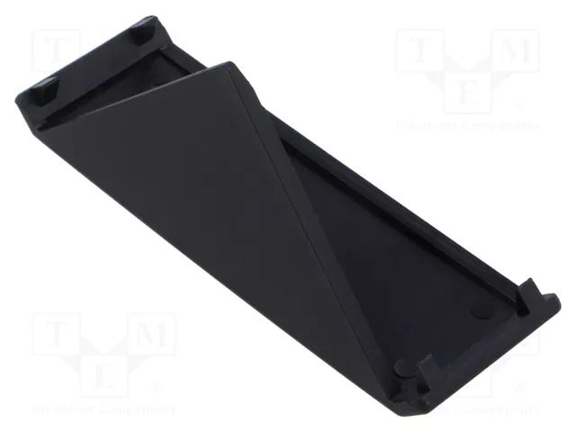 Stopper; for angle bracket; W: 43mm; H: 89.3mm; L: 89.3mm; PA; black FATH FA-093WA451