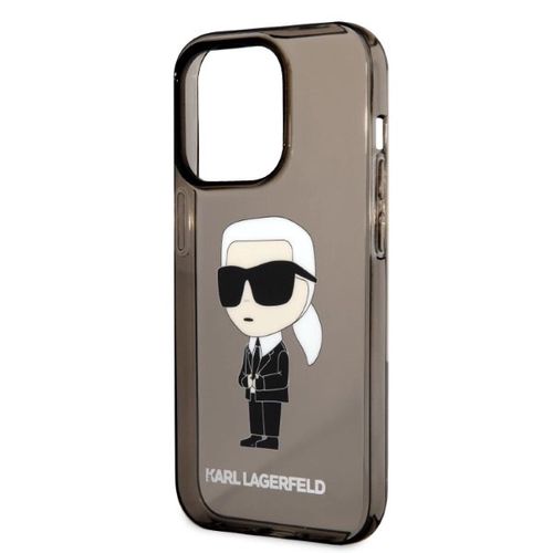 Karl Lagerfeld KLHCP14LHNIKTCK iPhone 14 Pro 6.1&quot; black/black hardcase Ikonik Karl Lagerfeld, Karl Lagerfeld 3666339087067 3666339087067