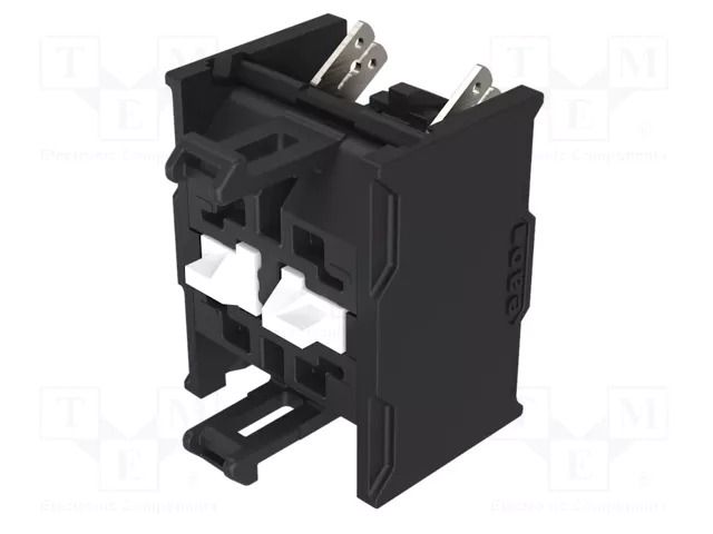 Contact block; 22mm; OptoHiT; front fixing; plug-in terminals EAO 704.915.3-1