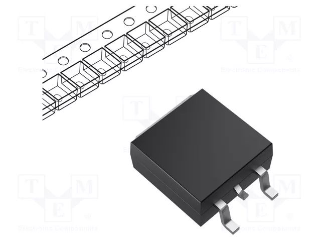 Triac; 600V; 20A; D2PAK; Igt: 35mA; Ifsm: 210A; high temperature STMicroelectronics T2035H-6G-TR