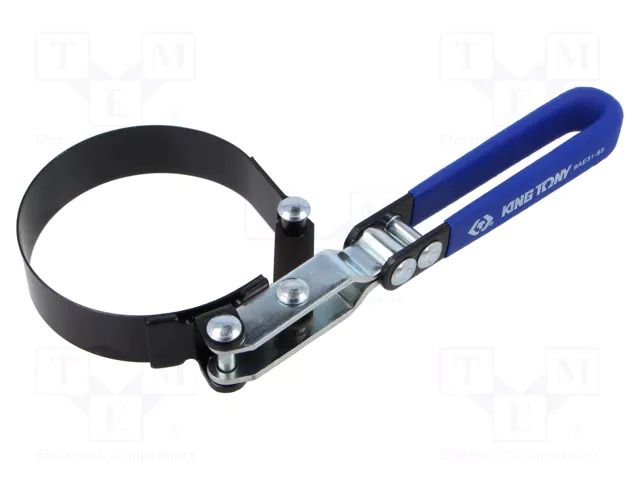 Wrench; for oil filter,strip,with joint; 73÷85mm KING TONY KT-9AE31-85