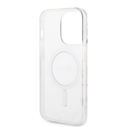Guess Marble MagSafe Case + Charger Set for iPhone 14 Pro Max 6.7&quot; - White, Guess 3666339103217 3666339103217