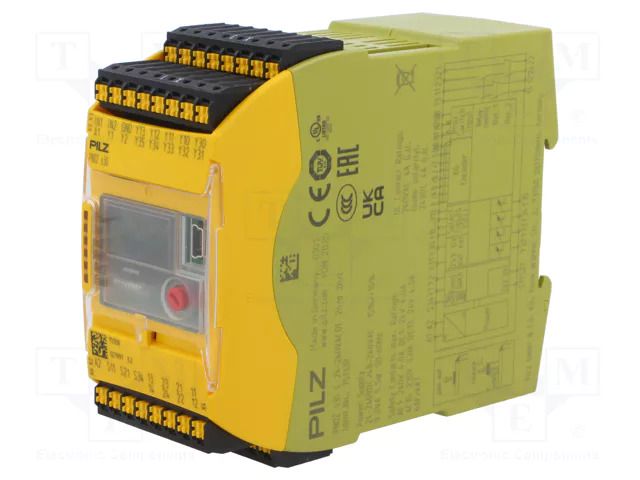 Automation module: safety relay; Usup: 24÷240VAC; Usup: 24÷240VDC PILZ PZ-751330