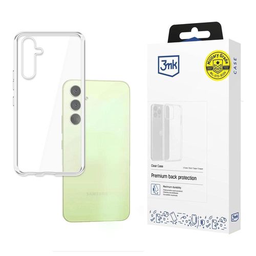 Case for Samsung Galaxy A54 5G silicone series 3mk Clear Case - transparent, 3mk Protection 5903108496872 5903108496872