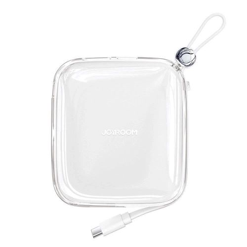 Joyroom JR-L005 10000mAh Lightning USB-A Power Bank - White, Joyroom 6956116726584 6956116726584