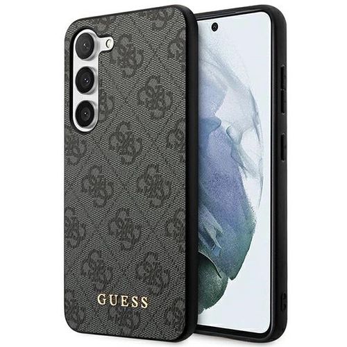 Guess GUHCS23SG4GFGR S23 S911 grey/grey hardcase 4G Metal Gold Logo, Guess 3666339116958 3666339116958