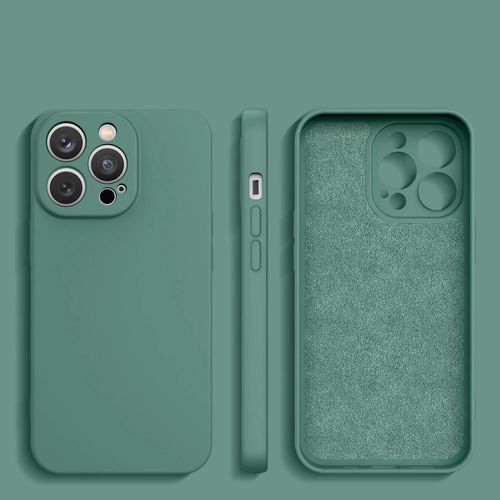 Silicone case for Samsung Galaxy A14 5G / Galaxy A14 silicone case green, Hurtel 5907769352706 5907769352706