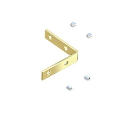 LED profile's connection, angular 90°, side, with screws 14-3039-01 5901854772165