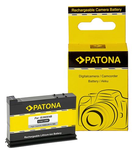 PATONA rechargeable battery f. Insta 360 One X4 CINSBBMA, PATONA 1417 4055655248464