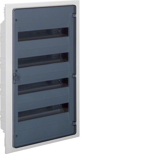 Flush-mounted plastic enclosure Hager GOLF2 VF418TD (72 modules, transparent door, IP40) HVF418TD