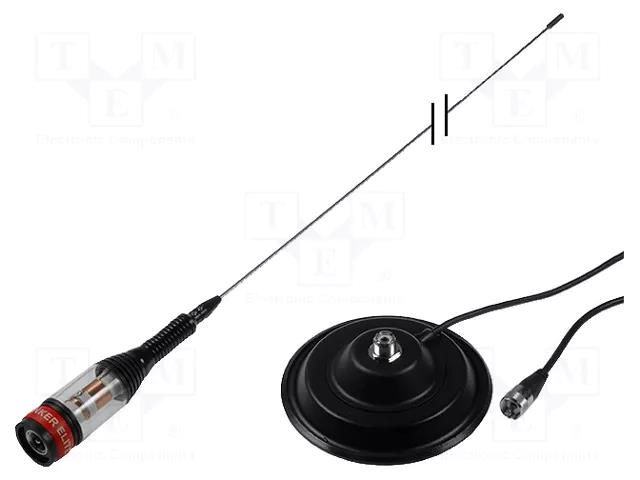 Antenna; CB; Sunker Elite CB115; 1.48m; 4dBi; 600W; 150mm; Len: 4m SUNKER CB115