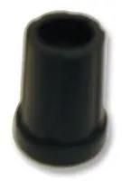 KNOB, 19MM, BLACK, T18 KNURAL SHA CP-AA19A-T18/B6