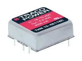 DC/DC CONVERTER, 15W, +/-15V, 0.5A THN 15-2423WI