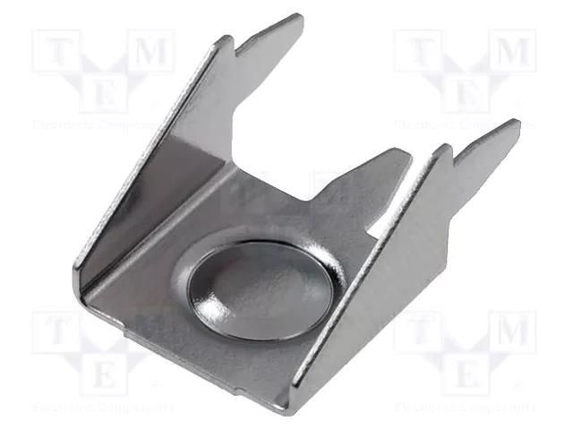 Button-like contact; AAA,R3; Batt.no: 1; PCB KEYSTONE KEYS597