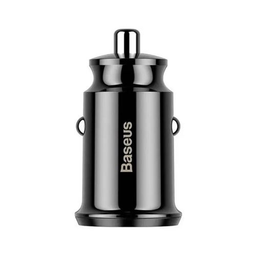 Ładowarka samochodowa Baseus Grain 2x USB 5V 3.1A (czarna), Baseus CCALL-ML01
