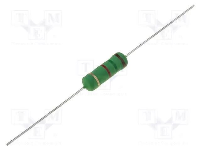 Resistor: wire-wound; high voltage; THT; 1.2kΩ; 2W; ±5%; Ø0.7x28mm ROYALOHM KNPA2W-1K2