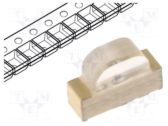 LED; blue; SMD; 1104; 36÷90mcd; 3x2x1mm; 120°; 20mA; λd: 465nm KINGBRIGHT ELECTRONIC KPA-3010QBC-D