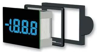 VOLTMETER, LED, 3.5DIGIT SP 300-BLUE
