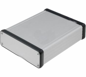 Diecast Aluminum Enclosure 120x103x30.5mm grey HAMMOND 1455L1201 623980764597