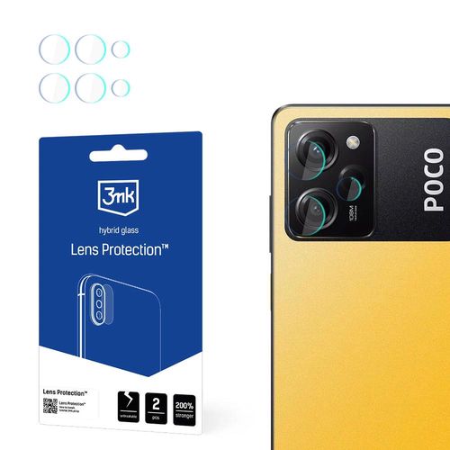 3mk Lens Protection™ hybrid camera glass for Poco X5 Pro 5G, 3mk Protection 5903108515986 5903108515986