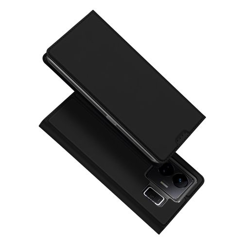 Dux Ducis Skin Pro Case For Realme GT Neo 5 / Realme GT3 Flip Cover Card Wallet Stand Black, Dux Ducis 6934913029817 6934913029817