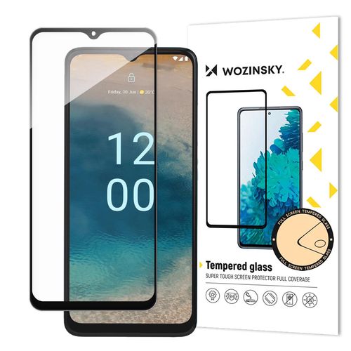 Wozinsky Full Glue Tempered Glass Tempered Glass For Nokia G22 9H Full Screen Cover With Black Frame, Wozinsky 5907769320842 5907769320842