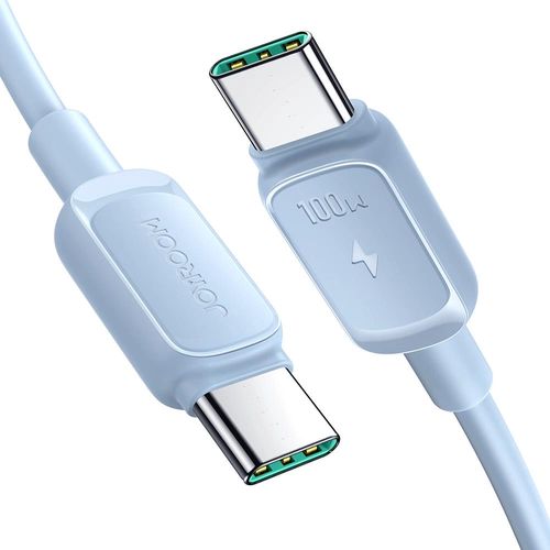 Joyroom Multi-Color Series A14 USB-C / USB-C Cable 100W 1.2 m - Blue, Joyroom 6956116748432 6956116748432