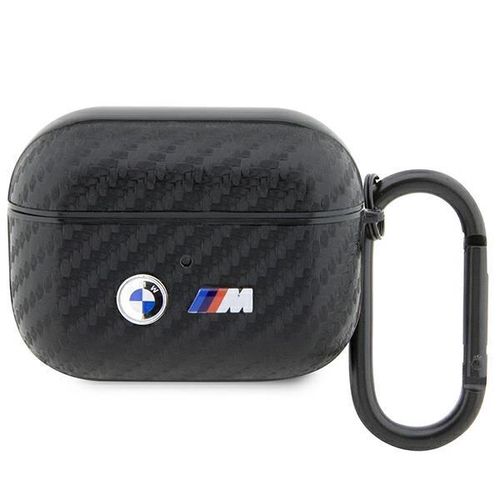 BMW BMAPWMPUCA2 AirPods Pro cover black/black Carbon Double Metal Logo, BMW 3666339123833 3666339123833