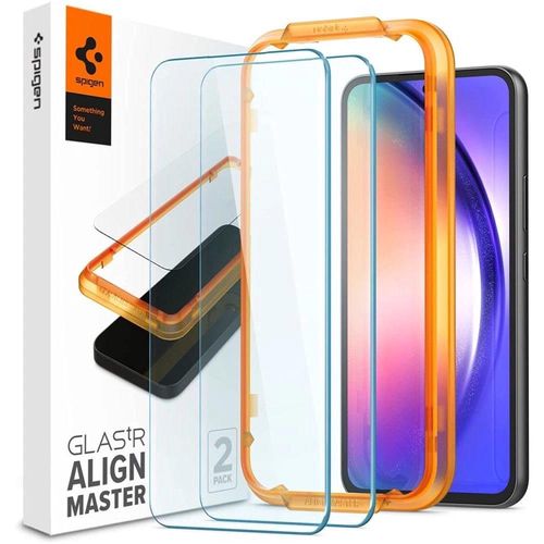 Spigen ALM Glas.tR tempered glass for Samsung Galaxy A54 5G - 2 pcs., Spigen 8809896743211 8809896743211