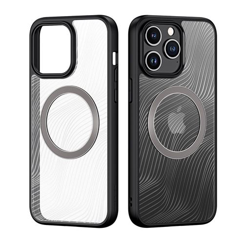 Armored case for iPhone 15 Pro Max with MagSafe Dux Ducis Aimo Mag - black, Dux Ducis 6934913025062 6934913025062